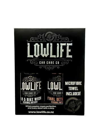 Low Life Car & Bike Wash / Final Detailer - Twin Pack