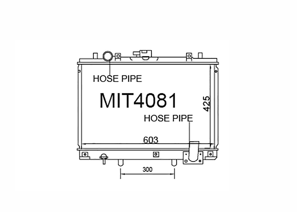 Mitsubishi Triton / L200 MK 2.8L Diesel 1996-2003 [Angled Pipe]